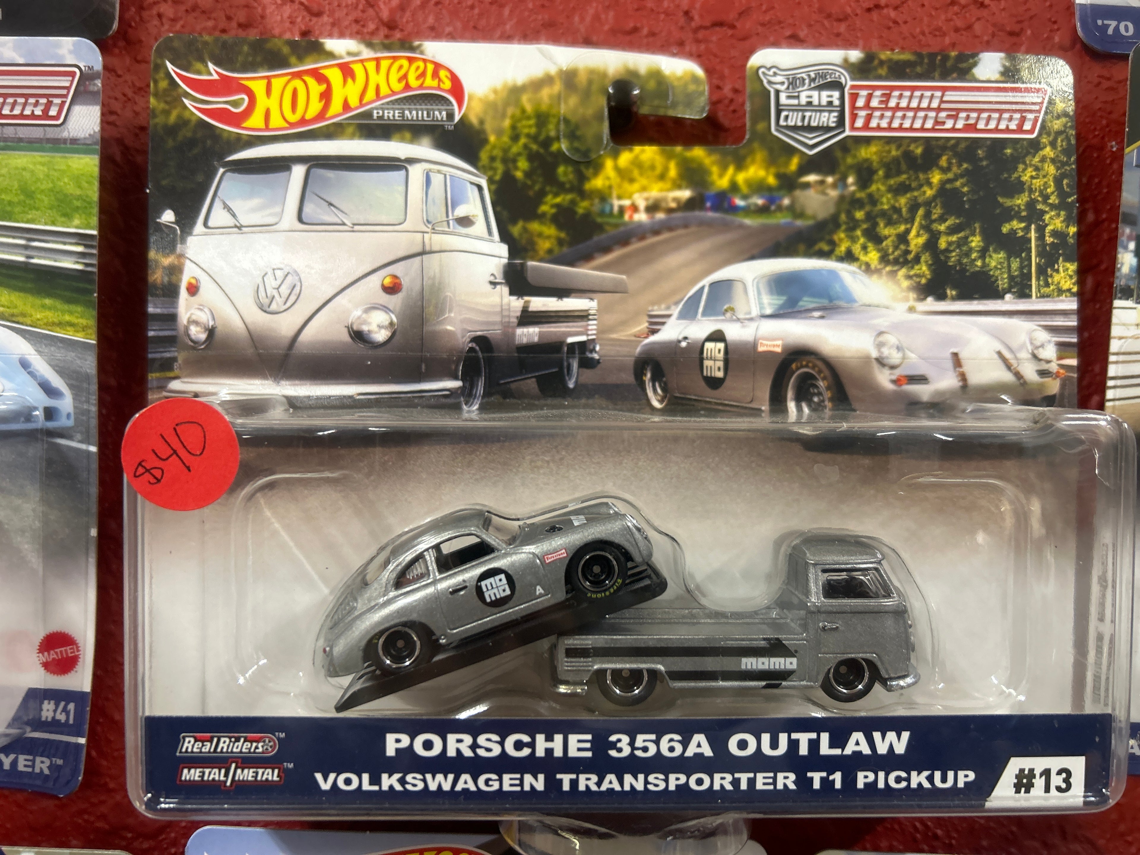 Team Transport Porsche 356A Outlaw Volkswagen Transporter T1 pickup