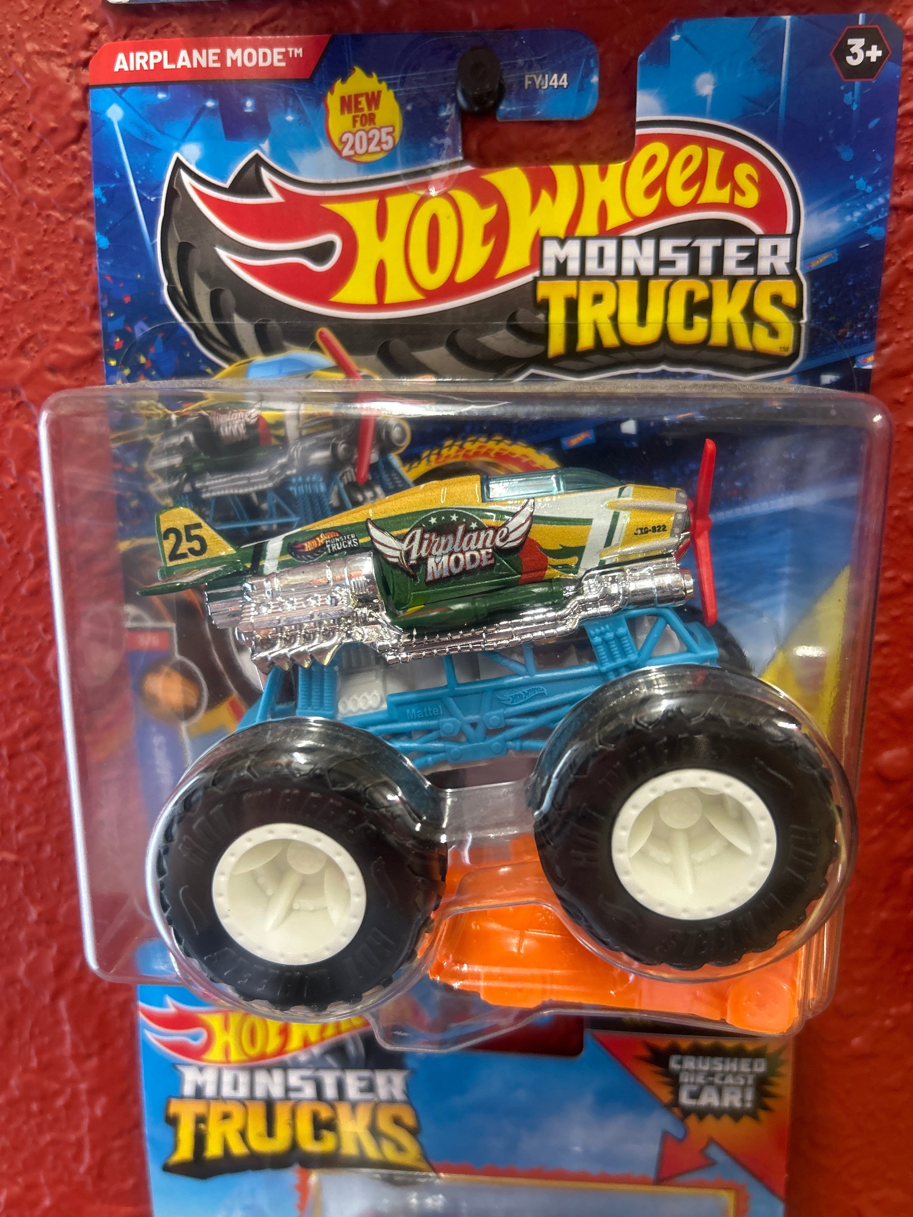 Hotwheels Airplane Mode Monster Truck