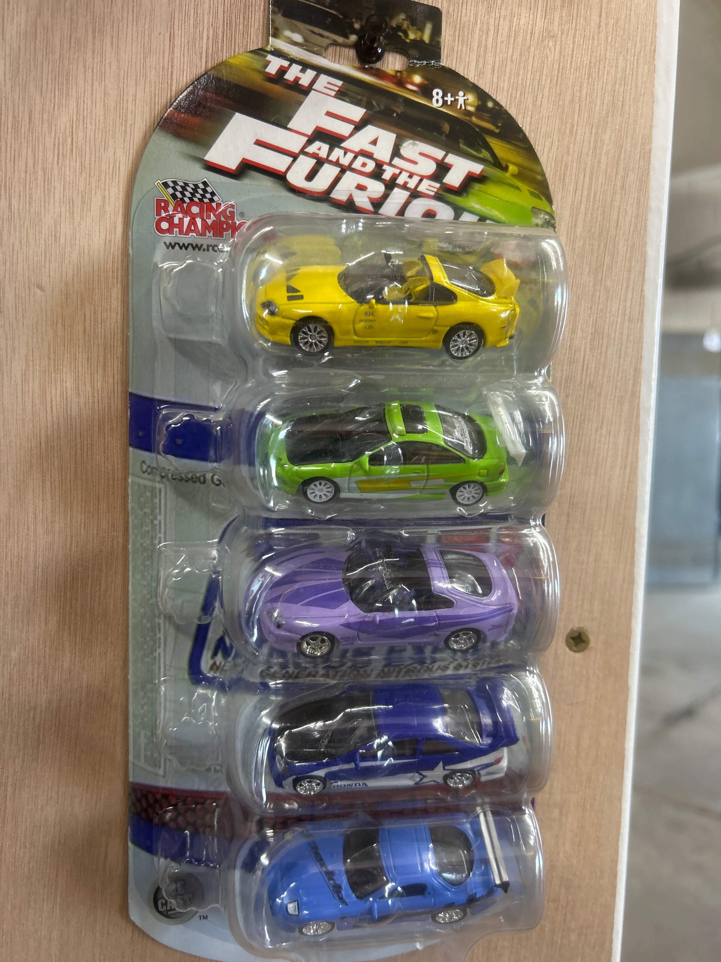 *RARE* Fast and Furious Racing Champions 5 pack