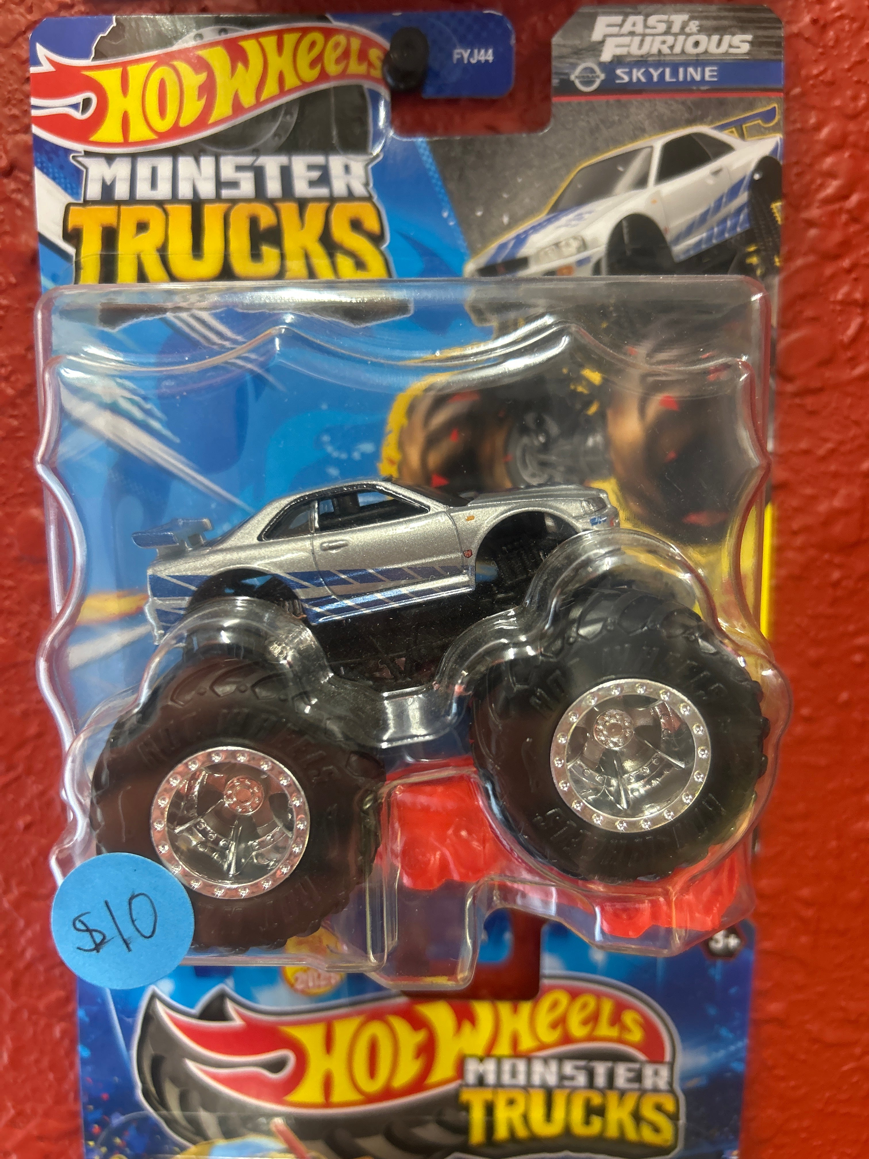 Hotwheels Fast and Furious Skyline monster truck