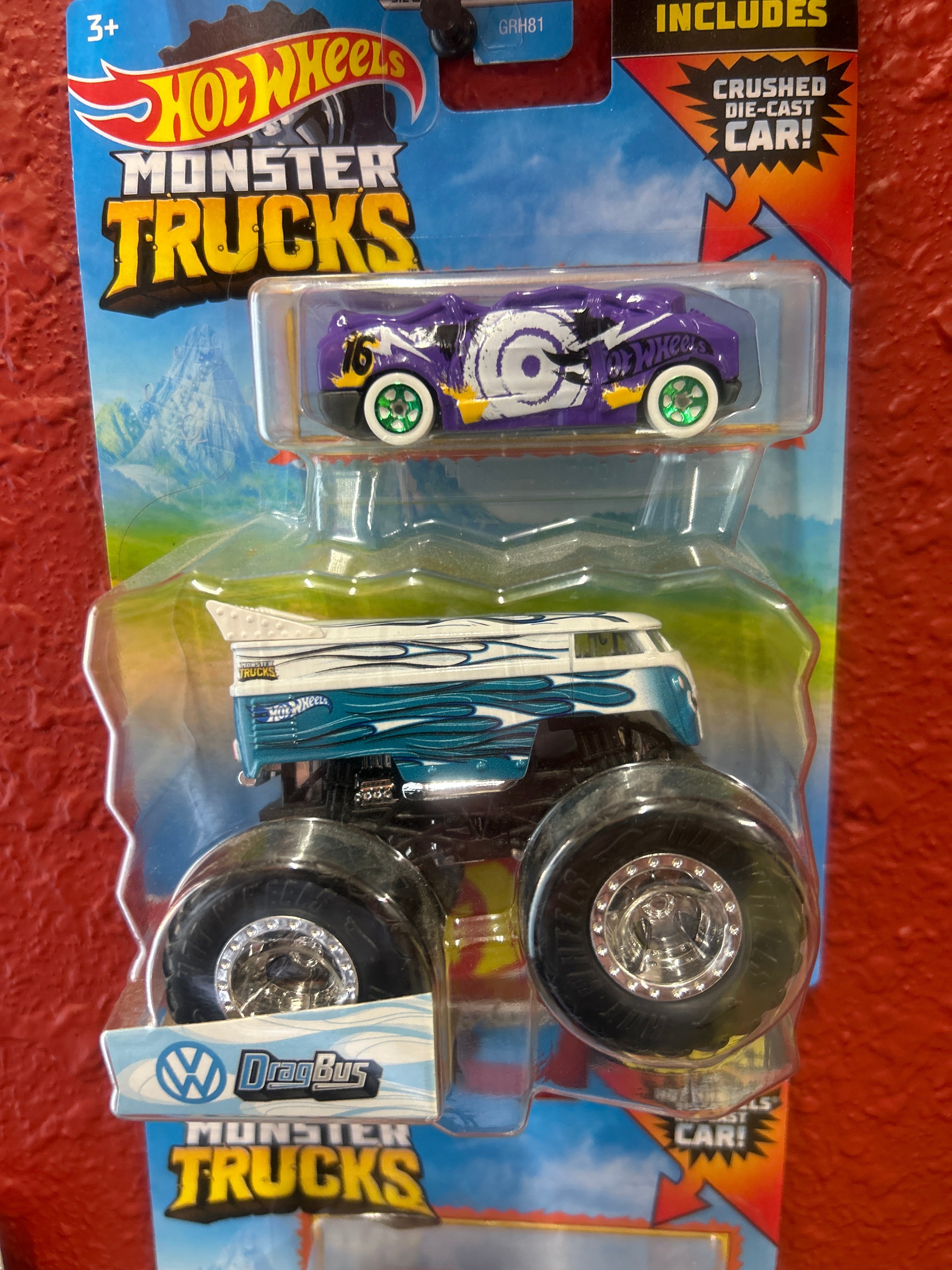 Hotwheels Drag bus Monster Truck