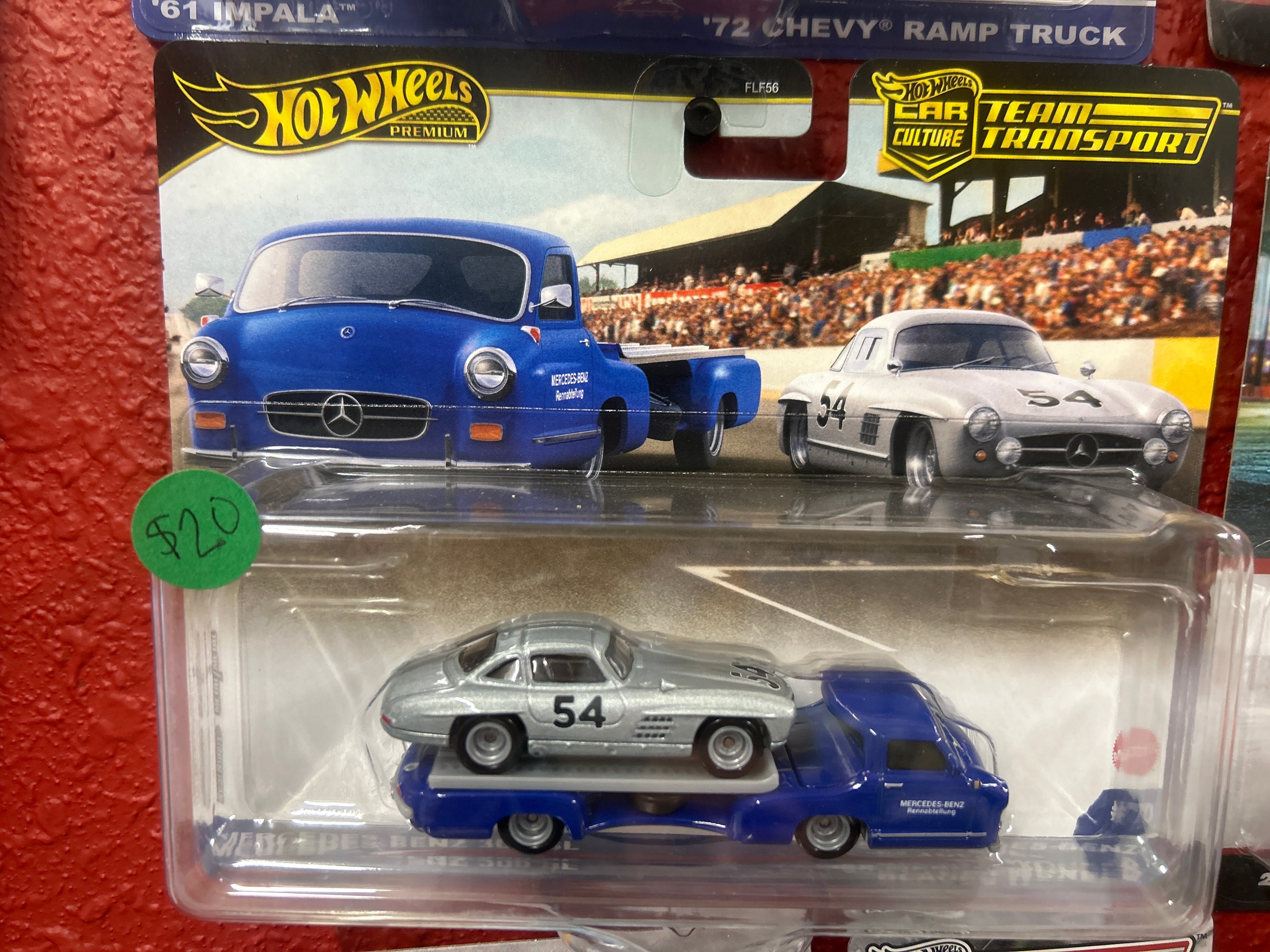 Team Transport Mercedes-Benz 300 SL ‘55 Mercedes Benz Blaues Wunder