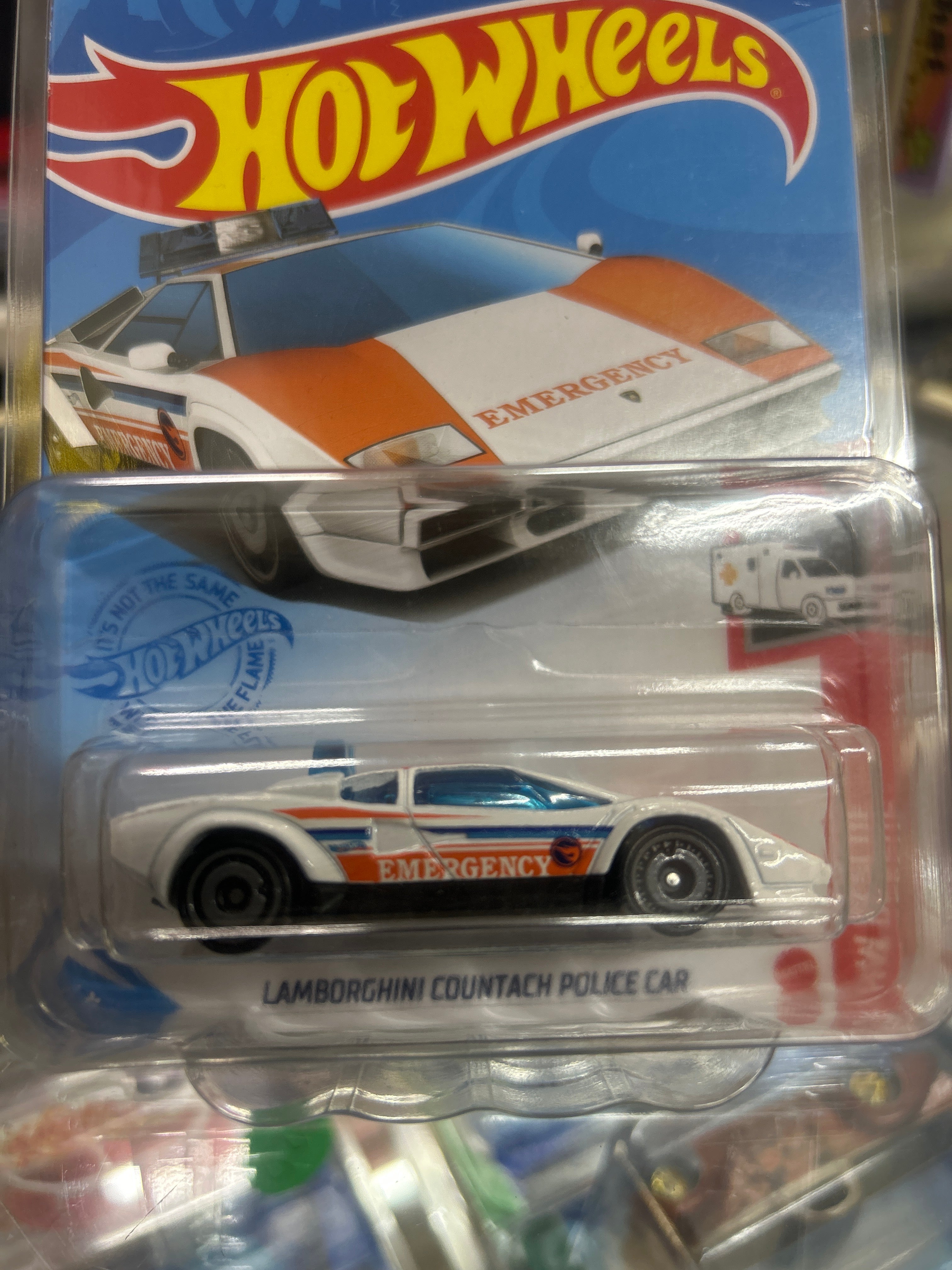 Treasure Hunt Lamborghini Countach Police Car