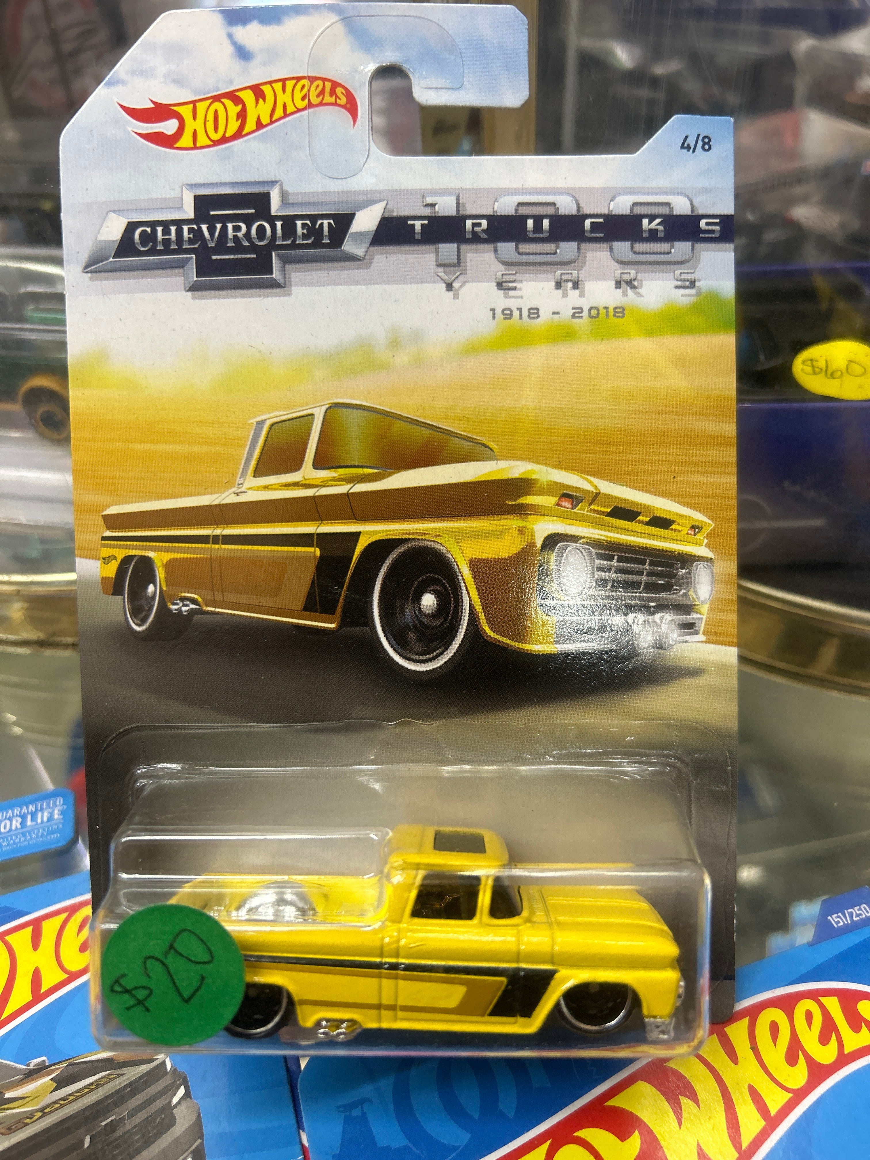 Hotwheels Chevrolet Trucks 100 Years Custom 62 Chevy pickup