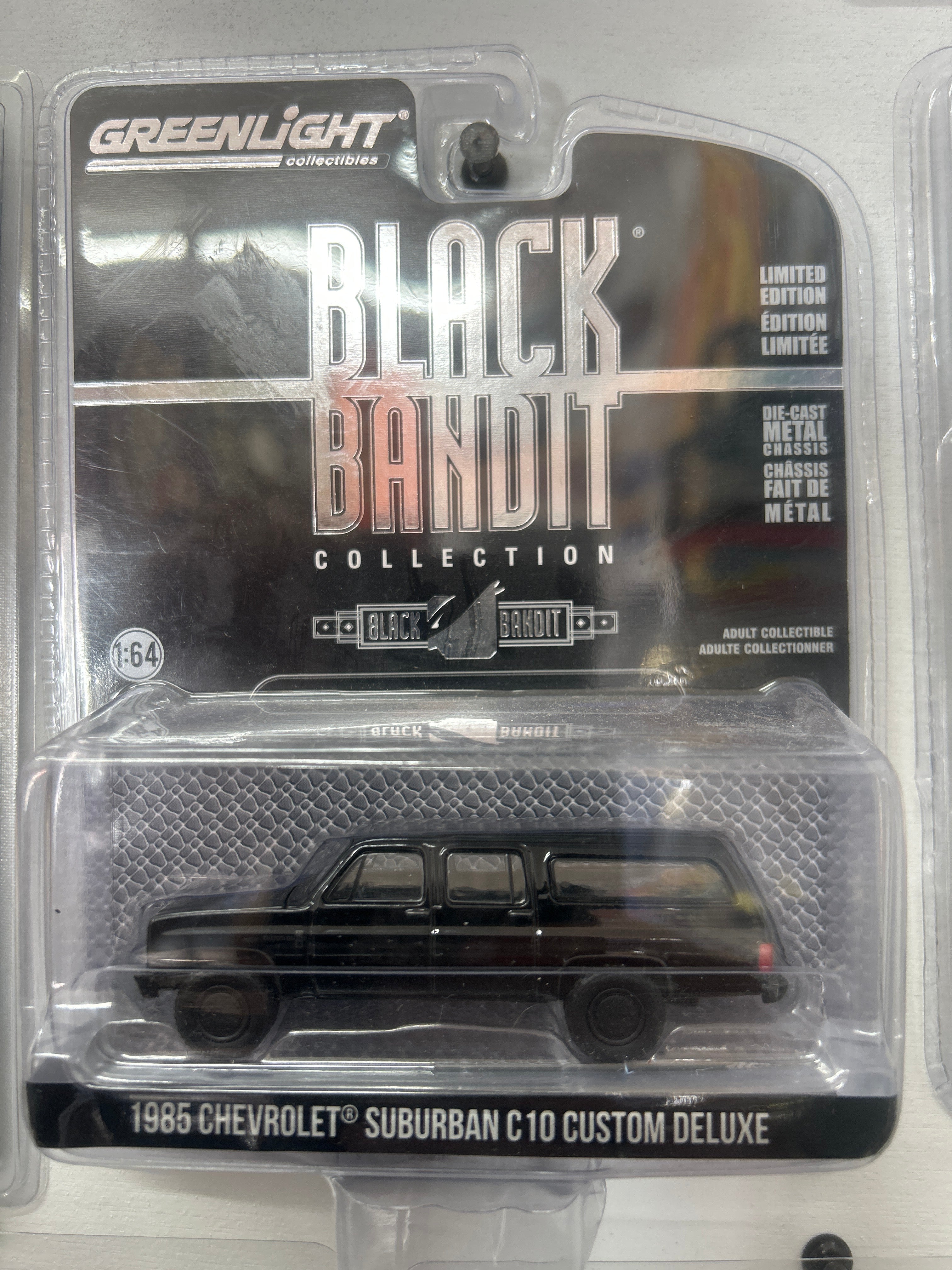 Green light Black Bandit Collection 1985 Chevy suburban C10 Custom Deluxe