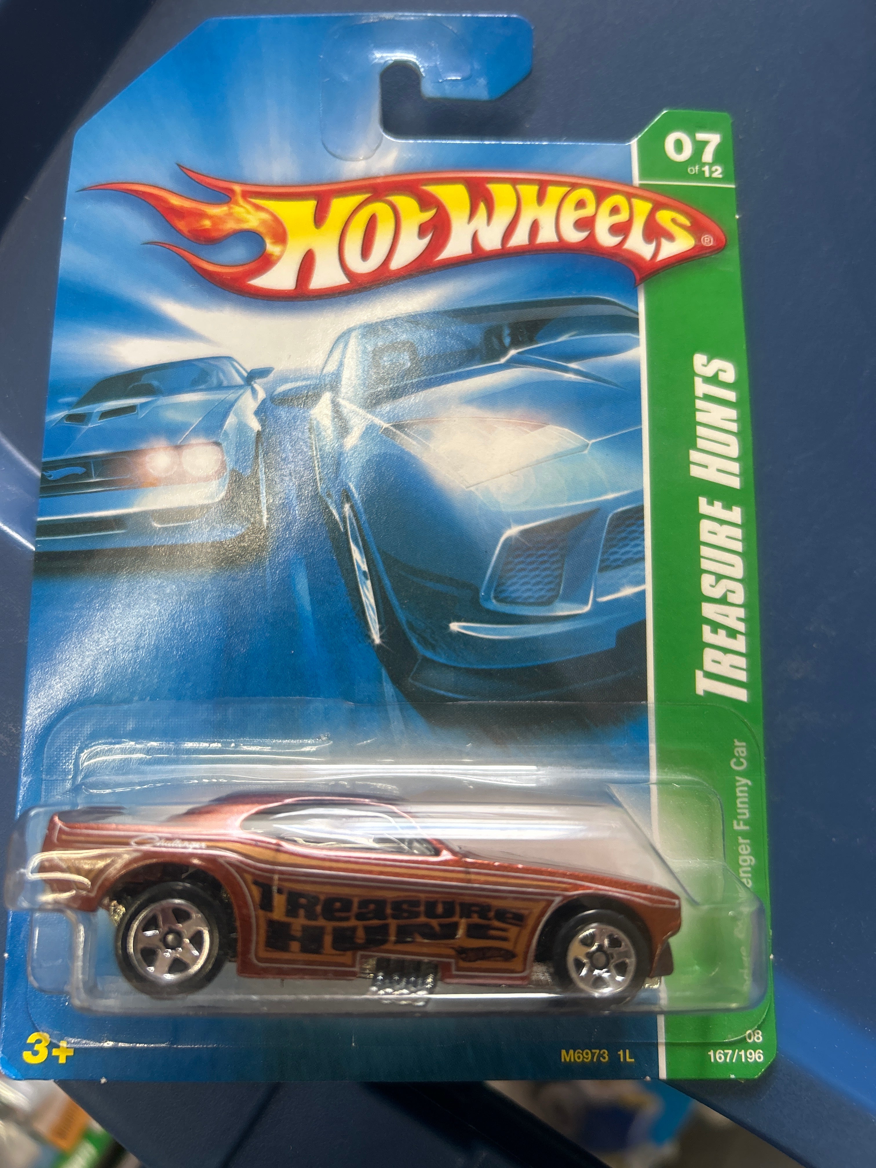 Treasure Hunt dodge challenger funny car