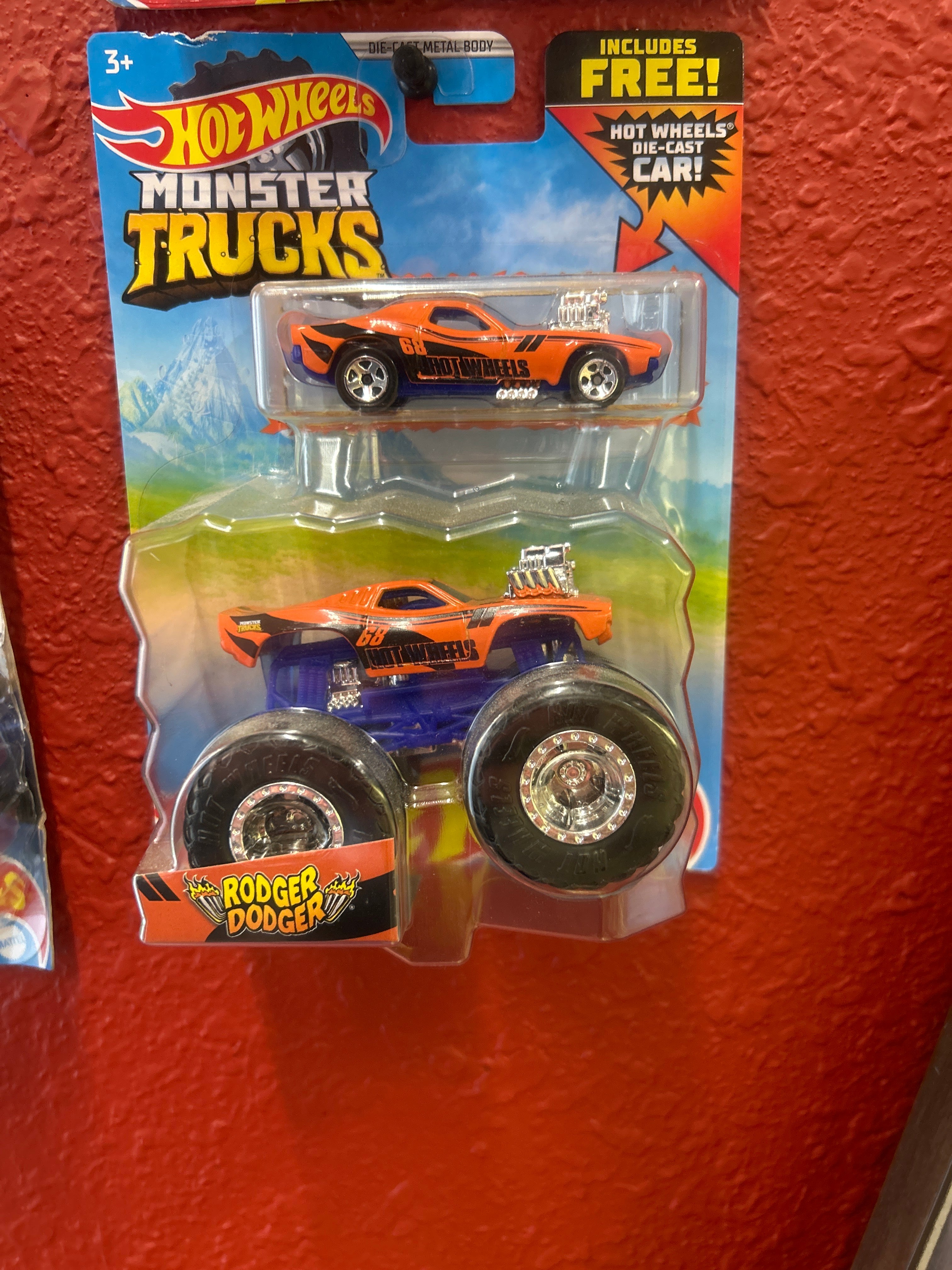 Hotwheels Rodger Dodger Monster Truck